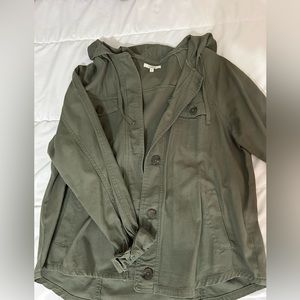 army green jacket